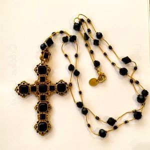 Anne Klein Couture Cross Necklace